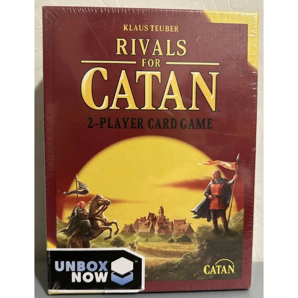 Rivals for Catan 2 Player Card Game Klaus Teuber NEW, SEALED